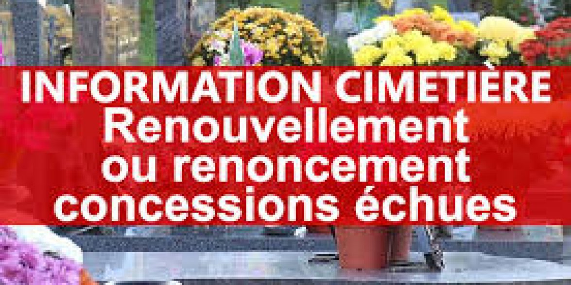 Renouvellement concessions